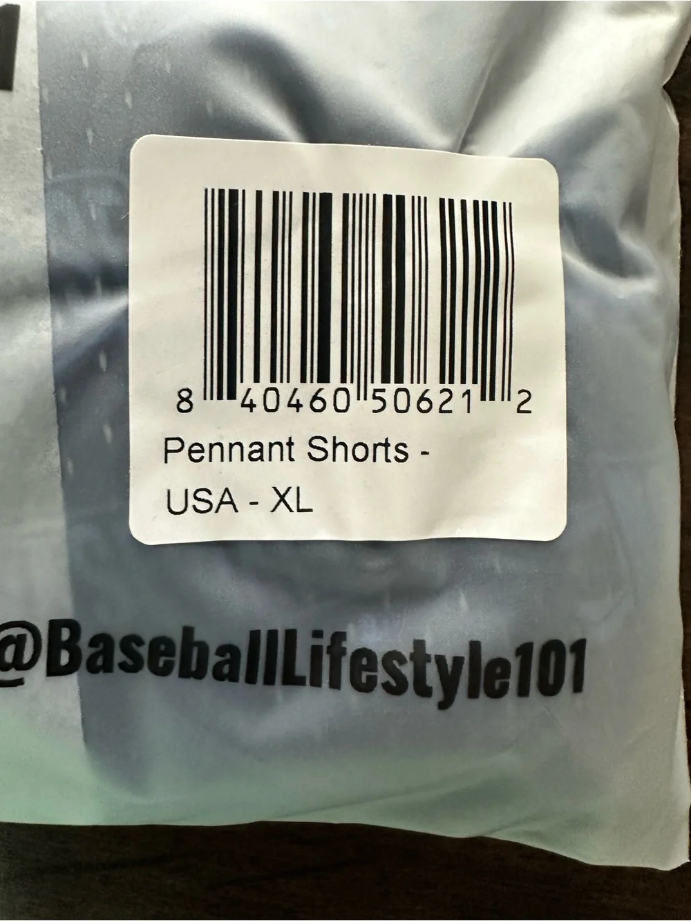 NWT Lifestyle Baseball 101 Blue Red Mesh Pennant Shorts Graphic Print - XL